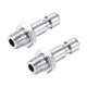 thumbnail image 4 of Enchufe Macho para Manguera de Aire Uxcell G1/8 10PM Conector Rápido 2Pcs, 4 of 5