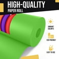 thumbnail image 3 of Crown Display Lime Green Kraft Paper Roll, 17.75" x 1320", 3 of 4