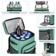 thumbnail image 4 of Mochila aislante impermeable Cooler Hulongo 30 L, color verde, 4 of 7
