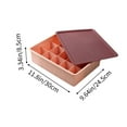 thumbnail image 3 of SCNOR Small Storage Boxes Cubby Storage Organizer Clothing Organizers and Storage with Lids, 3 of 6