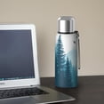 thumbnail image 5 of 20 Oz Forest with Mountains Coffee Tumbler Double Wall Insulated Stainless Steel Water Bottle | Metal Reusable Thermoses Flask with Cup Cap | Leak & Sweat Proof with Anti-Dust Lid, 5 of 7