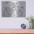 thumbnail image 4 of Luxe Metal Art 'Inverted Motorcycle Mechanical Sketch I' by Ethan Harper, Metal Wall Art, 16"x12", 4 of 7
