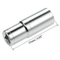 thumbnail image 2 of Unique Bargains 1/2-Inch Drive 6 Point Deep Socket 21mm Metric, Cr-V Steel, 2 of 3
