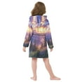 thumbnail image 7 of FORMRS Niños Bathrobe Unisex Hooded Robe Soft Plush Pajamas Sleepwear, Size 2-3T, Beautiful Mountain, 7 of 7