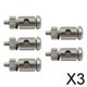 thumbnail image 1 of 3x Conectores de Varilla de Empuje de 2,0 Mm Conector de Servo Ajustable de Tope de Enlace para Barcos RC, Apto para Varilla de Empuje de 1,8 Mm Y 2 M 3 piezas, 1 of 8
