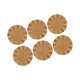 thumbnail image 5 of Manteles Individuales Macarena 6 piezas dorado, 5 of 8