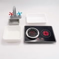 thumbnail image 1 of 6pcs Kids Kitchen Playset: Pretend Kitchen Set With Faucet Sink Induction Cooker - Realistic Lights & Sounds For Role Play, 1 of 3