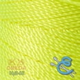 thumbnail image 2 of NYLON NO.2 by Omega - Strong 100% Nylon String Cord for Fine Crochet and Crafts - Color: 62 Neon Yellow, 2 of 4