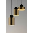 thumbnail image 3 of E20863-75BKGLD ET2 Lighting Nob-19.5W 1 LED Pendant-13.5 Inches wide by 7.5 inches high, 3 of 5