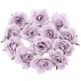 thumbnail image 2 of D-GROEE 315" Artificial Plastic Purple Rose Flower Bouquet (30 Count), 2 of 5