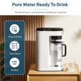 thumbnail image 2 of RO100ROPOT-LITE Countertop Reverse Osmosis Water Filter System, White, with One Extra Replacement Filter, Bundle, 2 of 6