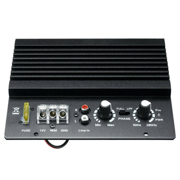 Yeacher Single Channel Car Audio Stereo Amplifier Board 12.0V 600W Bass Power Amplifier for Car