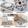 thumbnail image 4 of Experience Swift Drying with Large 19.5x12in Coffee Drying Mat Super Absorbent Diatom Mud, Clean & Dry Dishes Faster, 4 of 7