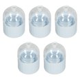 thumbnail image 2 of Contenedor de esponja de belleza ANGGREK estante hueco colgante a prueba de polvo 5 uds estuche de viaje para esponja de maquillaje portátil extraíble, 2 of 8