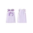 thumbnail image 2 of Toddler Baby Girl Halloween Thanksgiving Outfit Bow Sleeveless Cutest Pumpkin Turkey Dress Clothes, 2 of 8