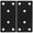Black, variant on 2pcs Furniture Braces Stainless Steel Straight Brackets Mending Plate Flat Braces for Cupboard