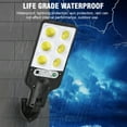 thumbnail image 6 of Summercome LED Solar Lights Outdoor, LED Solar Flood Lights Outdoor, Motion Sensor Solar Lights with Remote, 3 Modes Multifunctional Solar Lights for Outside Yard, Garden, Path, Parking, Muti-Styles, 6 of 9