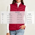 thumbnail image 3 of hoksml Women Quilted Puffer Vest Stand Collar Zip Up Sleeveless Pockets Gilet for Fall Winter Daily Outdoor Work Comfort, 3 of 9