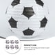 thumbnail image 4 of KAKOWELY 8 faroles de papel con forma de balón de fútbol para colgar en el techo, decoración para fiesta de fútbol., 4 of 5
