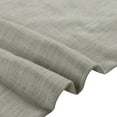 thumbnail image 5 of TWOPAGES Room Darkening Curtain 84 W X 108 L Inches Grommet Drape Linen Blend Window Treatment for Bedroom, 1 Panel, Grey, 5 of 6