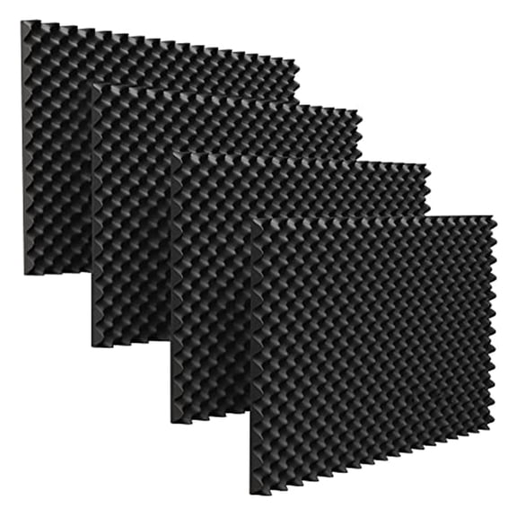 24 Pack Acoustic Foam Panels Fireproof Soundproofing Treatment Wall Panel,Noise Cancelling for Recording,Studio,Etc