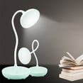 thumbnail image 2 of GLFILL Dimmable LED Bedside Lamp Portable Touch Control with 15-Hour Battery Life white, 2 of 8