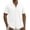 A-White, variant on MaFYtyTPR Short Sleeved Shirts for Men Casual Solid Color Button V-Neck Breathable Blouse Men's Summer T-shirts A-Army Green L