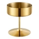 thumbnail image 5 of Vaso de postre de acero inoxidable con base alta para helado, de metal, reutilizable, para refrigerios y dulces. Oro 200ML, 5 of 9