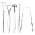 thumbnail image 1 of Graflsoa Trousse d'Hygiène Buccale en Acier Inoxydable avec 5 Outils Multifonctions pour des Soins Dentaires Complets, 1 of 7
