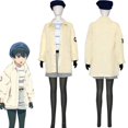 thumbnail image 2 of Disfraz de Anime Trigun Stampede Meryl Stryfe para mujer, abrigo, camisa, pantalones cortos, sombrero, traje de cinturón, trajes de fiesta de Halloween, Carnaval, 2 of 3