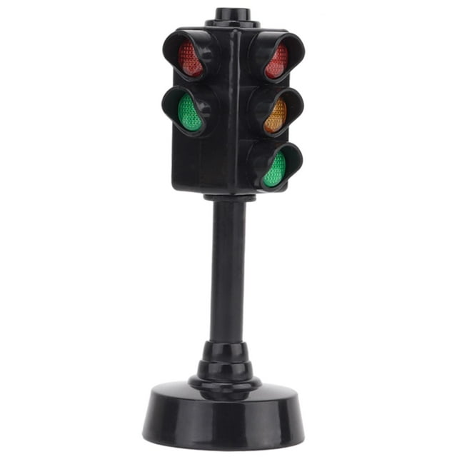 simulado, luces de señal de tráfico, juguetes prácticos para señales de tráfico, sala de estar A Baoblaze Luces de señales de tráfico