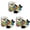 3 Pcs, variant on Rocking Dice Game,Non-Stop Fast Simultaneous Gameplay Dice Rolling Board Game,Fast-Paced Party Game for Family Game Night Travel Camping,Fun Gift for Players and Game Enthusiasts(1 Set)