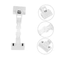 thumbnail image 3 of WESIEVYA 10pcs Shelf Sign Clips For Advertising Displaying Menu In White Plastic, 3 of 8