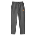 thumbnail image 4 of Lenago Men Sweatpants Solid Color Sports Long Pants Sweatpants Straight Leg Men's Pants Leather Label Men's Pants Sweatpants Joggers for Men, 4 of 4