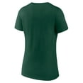 thumbnail image 3 of Women's Green Wisconsin Herd Logo V-Neck T-Shirt, 3 of 3