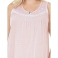thumbnail image 5 of EZI Women's Cotton-rich Sleeveless Nightgown, 5 of 7