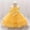 hwj# Yellow711, variant on Huowey Girls Formal Dress 3D Floral Applique Sleeveless Satin Pageant Party Tutu Dresses Birthday Party Wedding Gowns,Yellow,6-9 Months