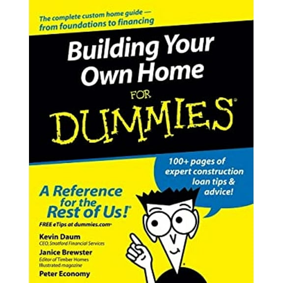 Pre-Owned Building your Own Home for Dummies Paperback