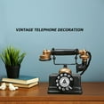 thumbnail image 5 of Yucurem Retro Telephone Model Desktop Ornament Craft Home Decoration Gift (A), 5 of 9