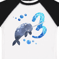 thumbnail image 4 of Inktastic Cute Narwhal 3rd Birthday Boys or Girls Toddler T-Shirt, 4 of 5