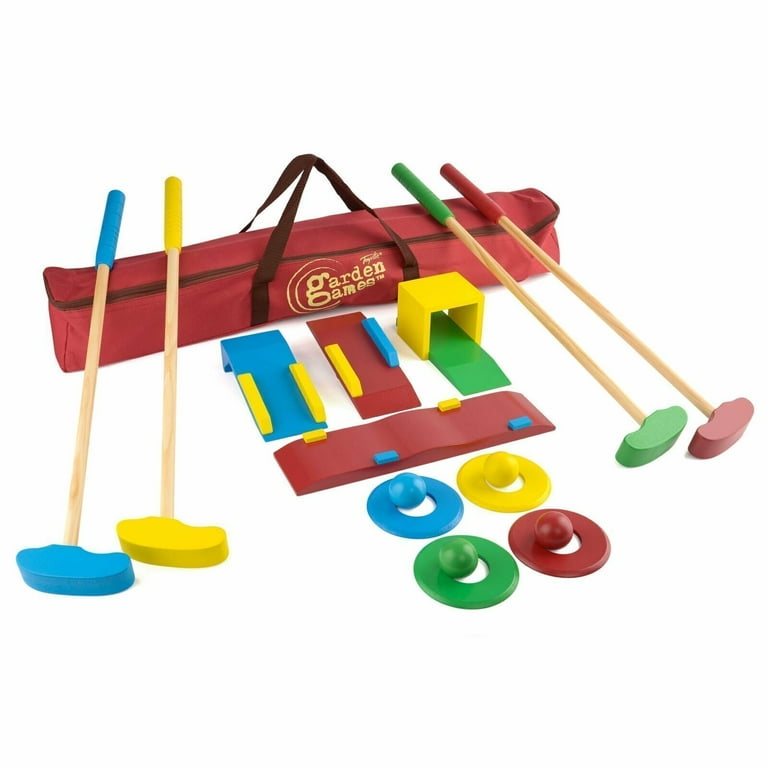 Wooden crazy golf set sale