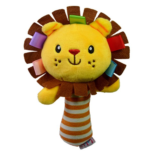 0-3 años Bebé Niños Dibujos animados Animal Suave Felpa Sonajeros Campanas de mano Sonido BB Juguetes educativos divertidos Sonajero de mano Juguetes Muñecas infantiles Regalo para recién nacidos