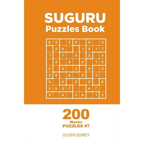 Master: Suguru - 200 Master Puzzles 9x9 (Volume 7) (Series #7) (Paperback)