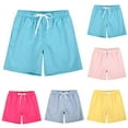 thumbnail image 5 of KPOPLK Mens Swim Trunks Quick Dry Board Shorts Breathable Hawaii Beach Shorts Swimwear Bathing Suits with Pockets(Hot Pink,S), 5 of 5