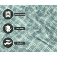 thumbnail image 3 of Juego de cama Bliss Casa Gossard de franela, 100% algodón, tamaño doble, 3 of 9