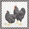 thumbnail image 2 of Wild Apple Portfolio 12x12 Gold Ornate Wood Framed with Double Matting Museum Art Print Titled - Home to Roost II, 2 of 4