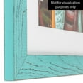 thumbnail image 3 of ArtToFrames 14x19 inch Eggshell Blue Picture Frame, Blue Wood Poster Frame (4599), 3 of 8