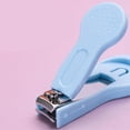 thumbnail image 2 of 8 Pcs Baby Healthcare Grooming Kit Small Portable Baby Nursery Care Kit Thermometer Nail Tool Kit Blue, 2 of 4