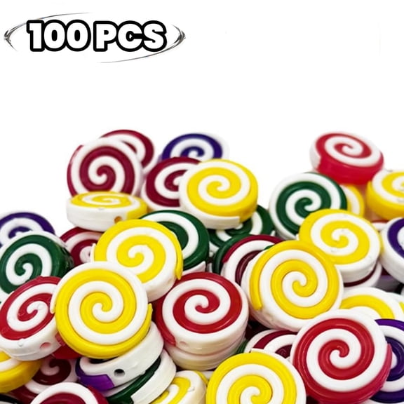 Topboutique Christmas Candy Cane,100 Pcs Christmas Tree Hanging Peppermint Ornaments for Xmas Home Christmas Party Decoration,Shatterproof and Reusable,1 inch