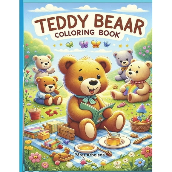 Teddy bear coloring books, (Paperback)